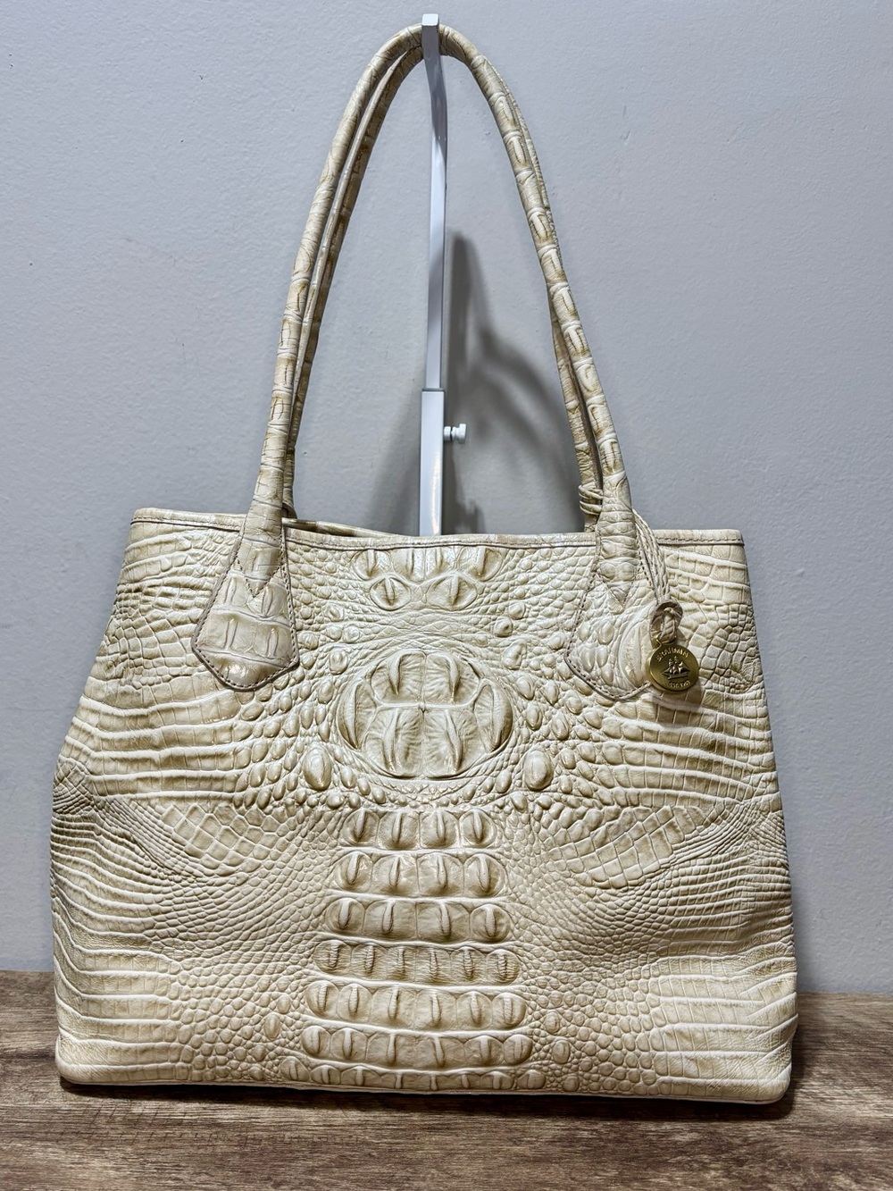 Brahmin Medium Julian Tote in Champagne Melbourne